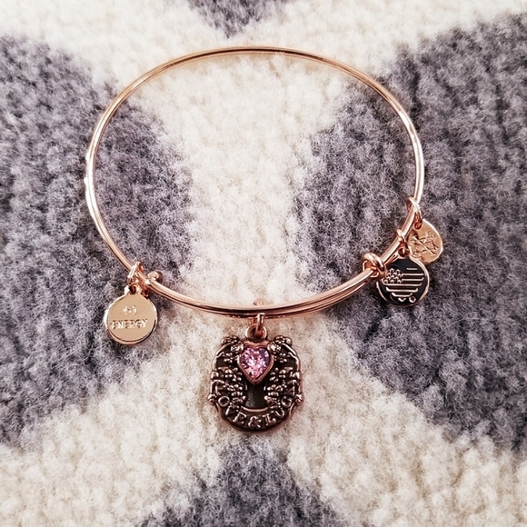 Alex & Ani Love and Luck Rafaelian Rose Gold Tone - Picture 2 of 5